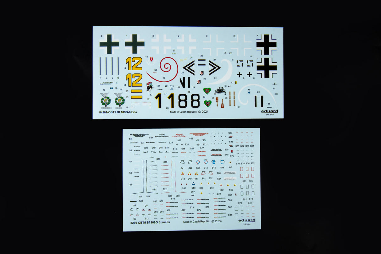 Eduard 1/48 Bf 109G-6 Erla kit 84201