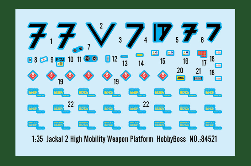 Hobbyboss 1/35 Jackal 2 High Mobility Weapon Platform 84521