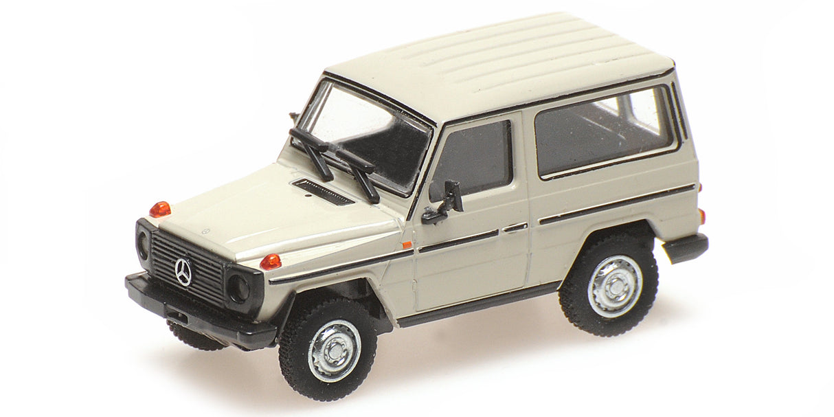 Minichamps Die Cast Collectables - 1:87 1980 Mercedes-Benz G-Model Short (W460) - Grey