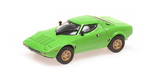Minichamps Die Cast Collectables - 1:87 1974 Lancia Stratos - Light Green