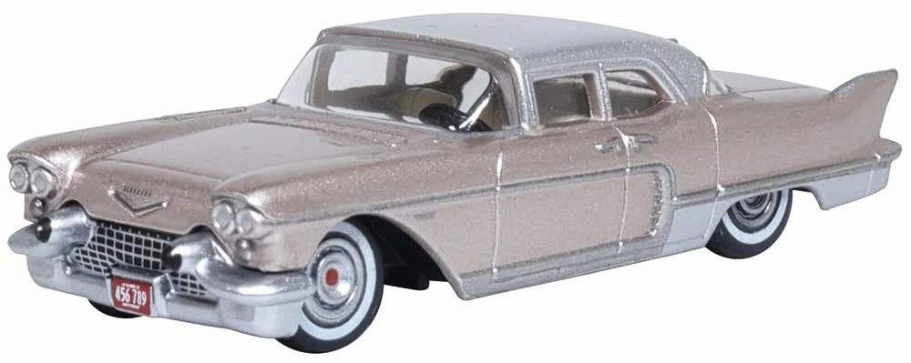 Oxford Diecast 1957 Chevrolet Cadillac Eldorado Brougham Sandalwood 1:87 Scale HO Scale