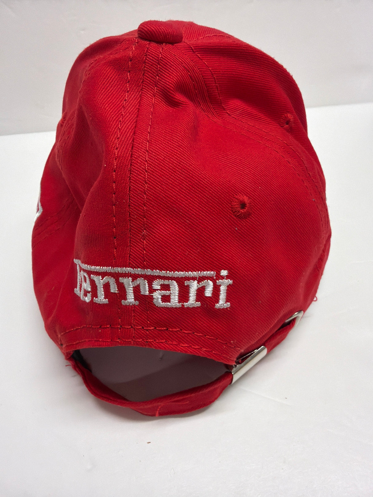 Ferrari Scuderia F1 Formula One Racing -Red- Adjustable Baseball Cap (second hand)