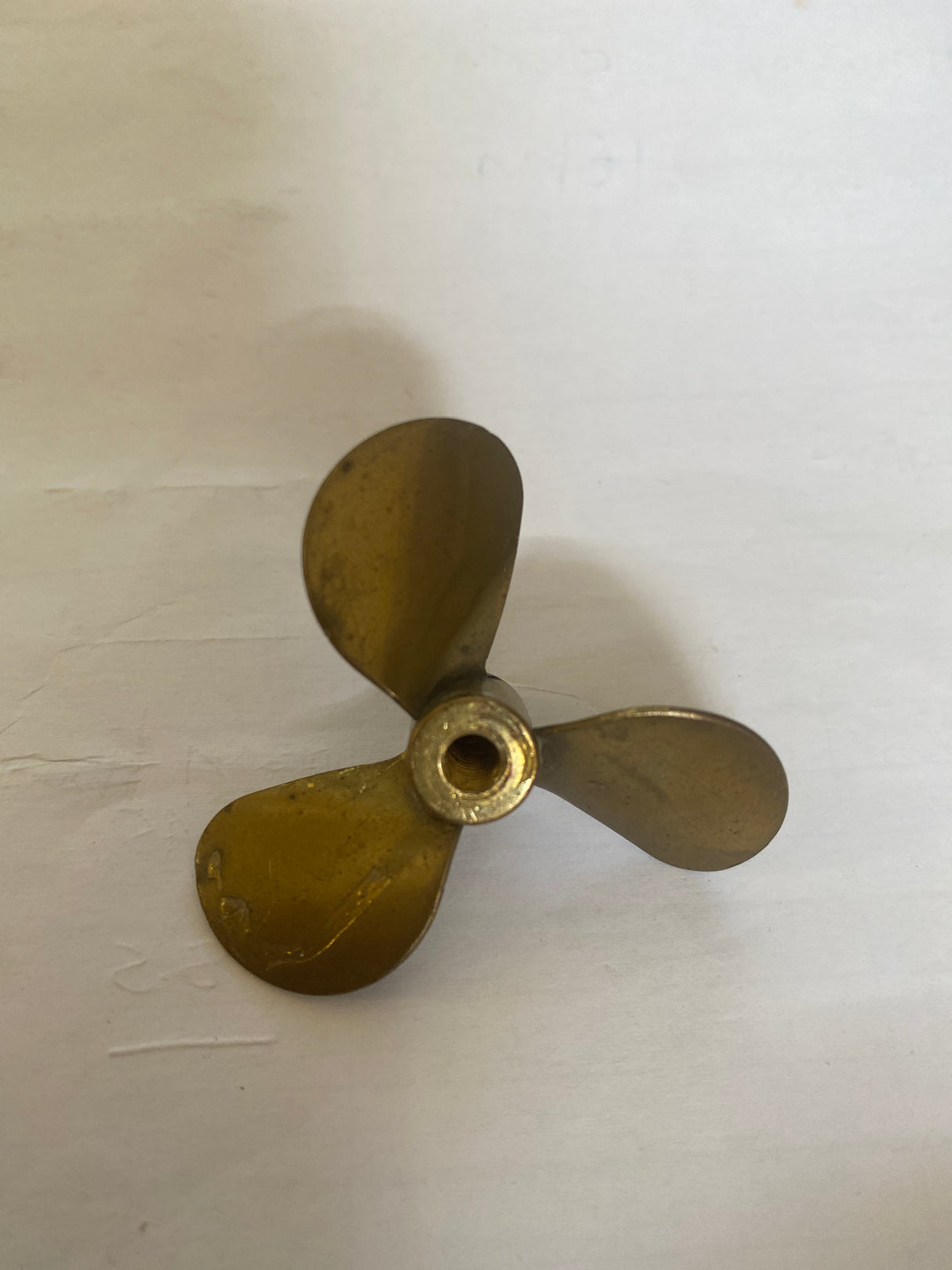 Marine 3 Blade M5 Brass Prop - 50mm - SECOND HAND