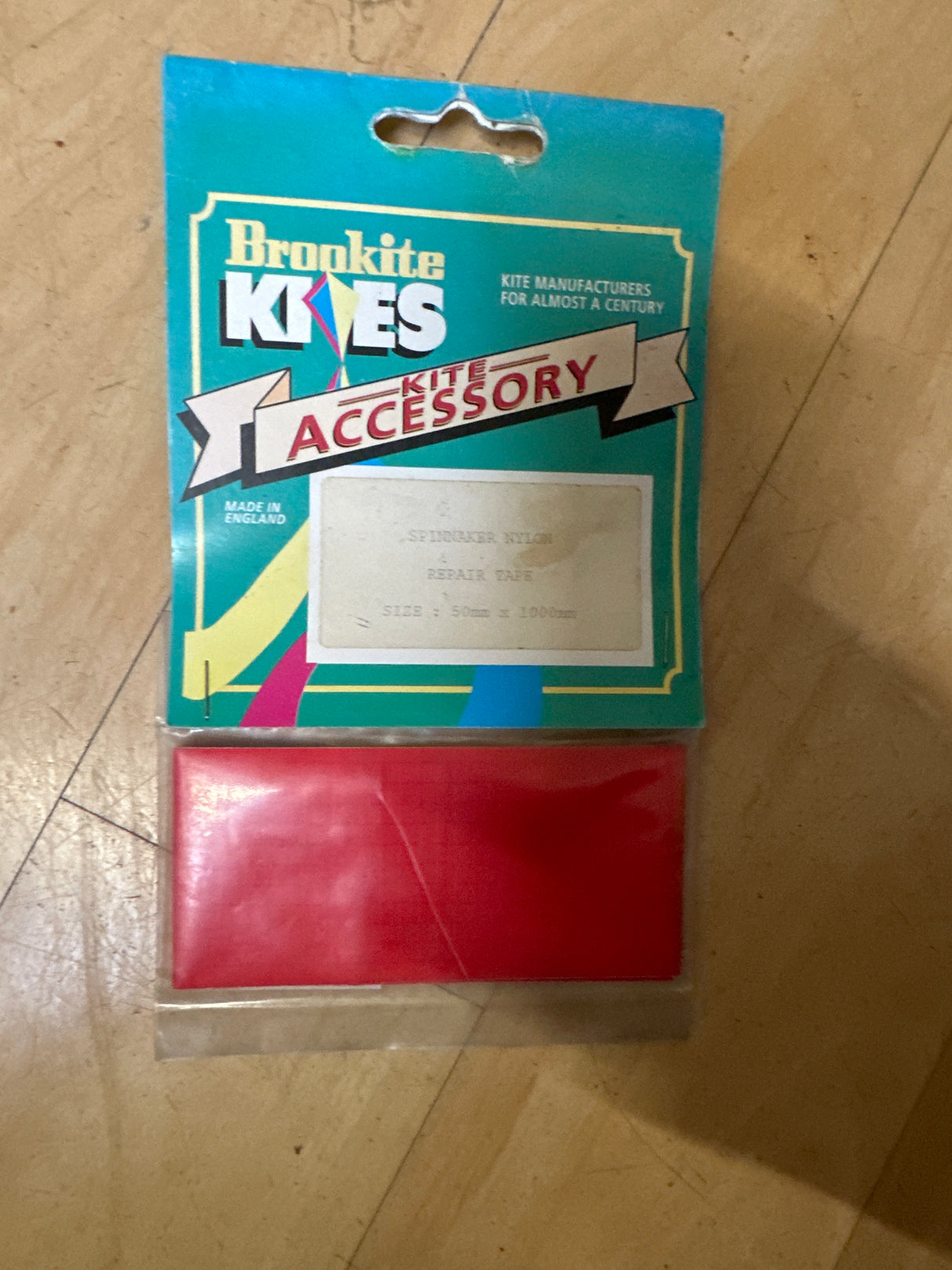 Brookite Kites Spinnaker Nylon Repair Tape Red 50mm x 1000mm