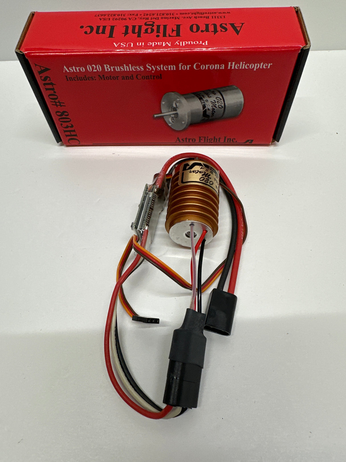 Astro Flight Inc 020Corona Heli System with castle esc