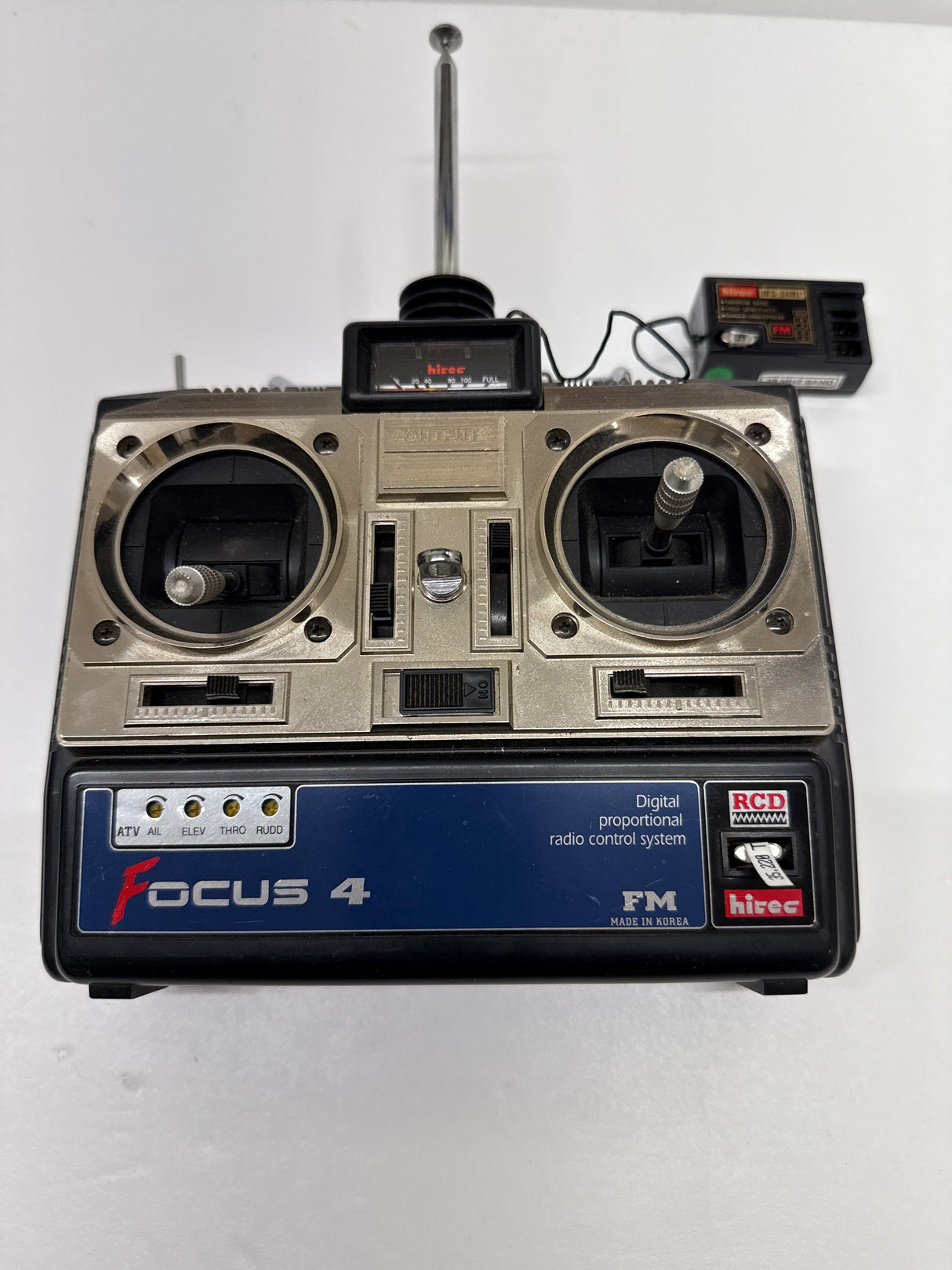 Hitec Focus 4 - 35mhz Radio Tx/Rx Combo - SECOND HAND