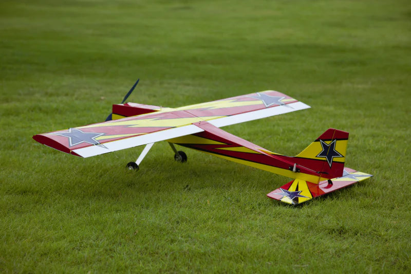 OMPHOBBY Challenger 49inch Balsa Model - IC version - Red/White/Yellow