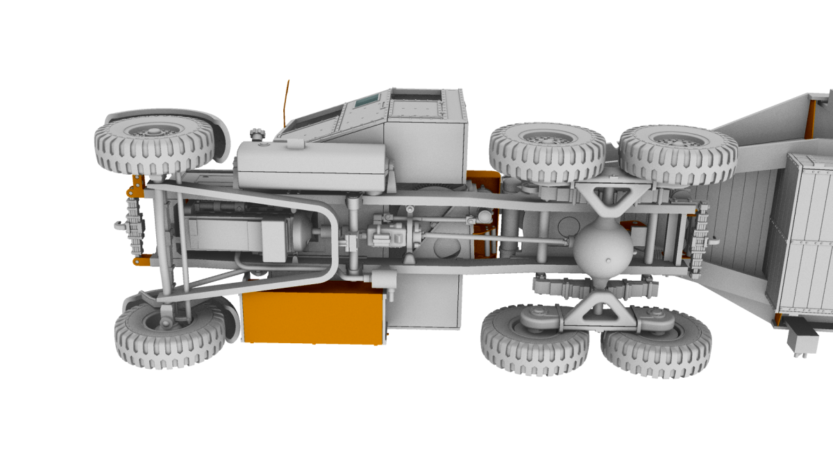 IBG 1/72 Scammell Pioneer Tank Transporter with TRCU30 Trailer Kit 72080