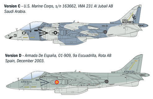 Italeri 1/72 AV-8B Harrier II Kit 90193