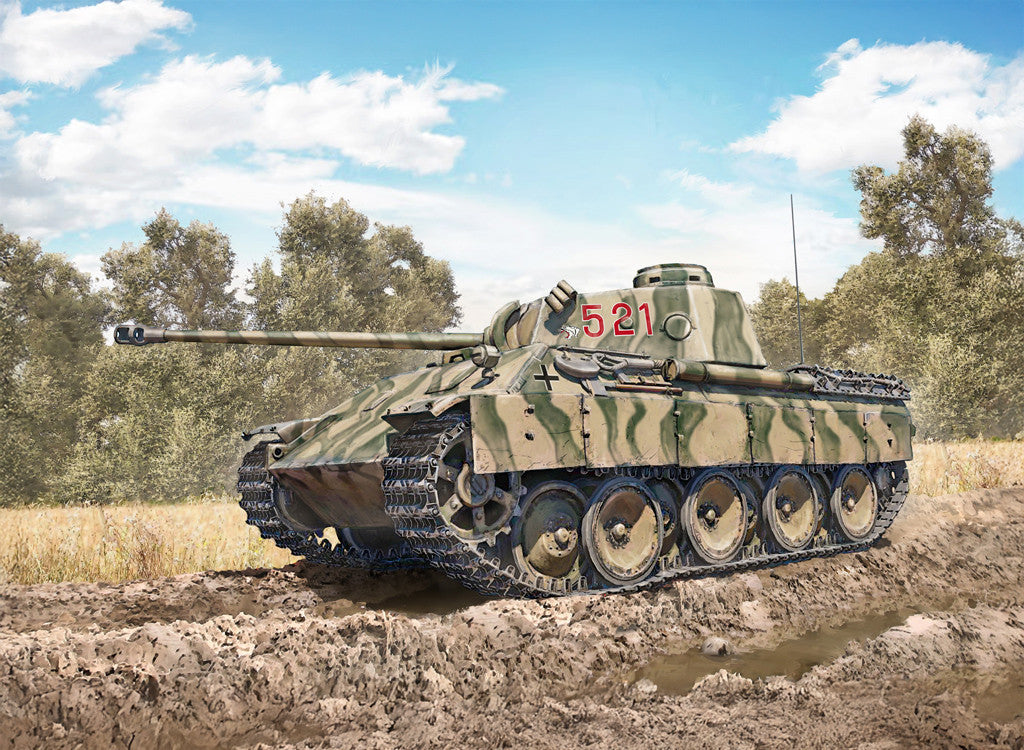 ITALERI 1/35 Pz. Kpfw. V Panther Ausf. D 90290