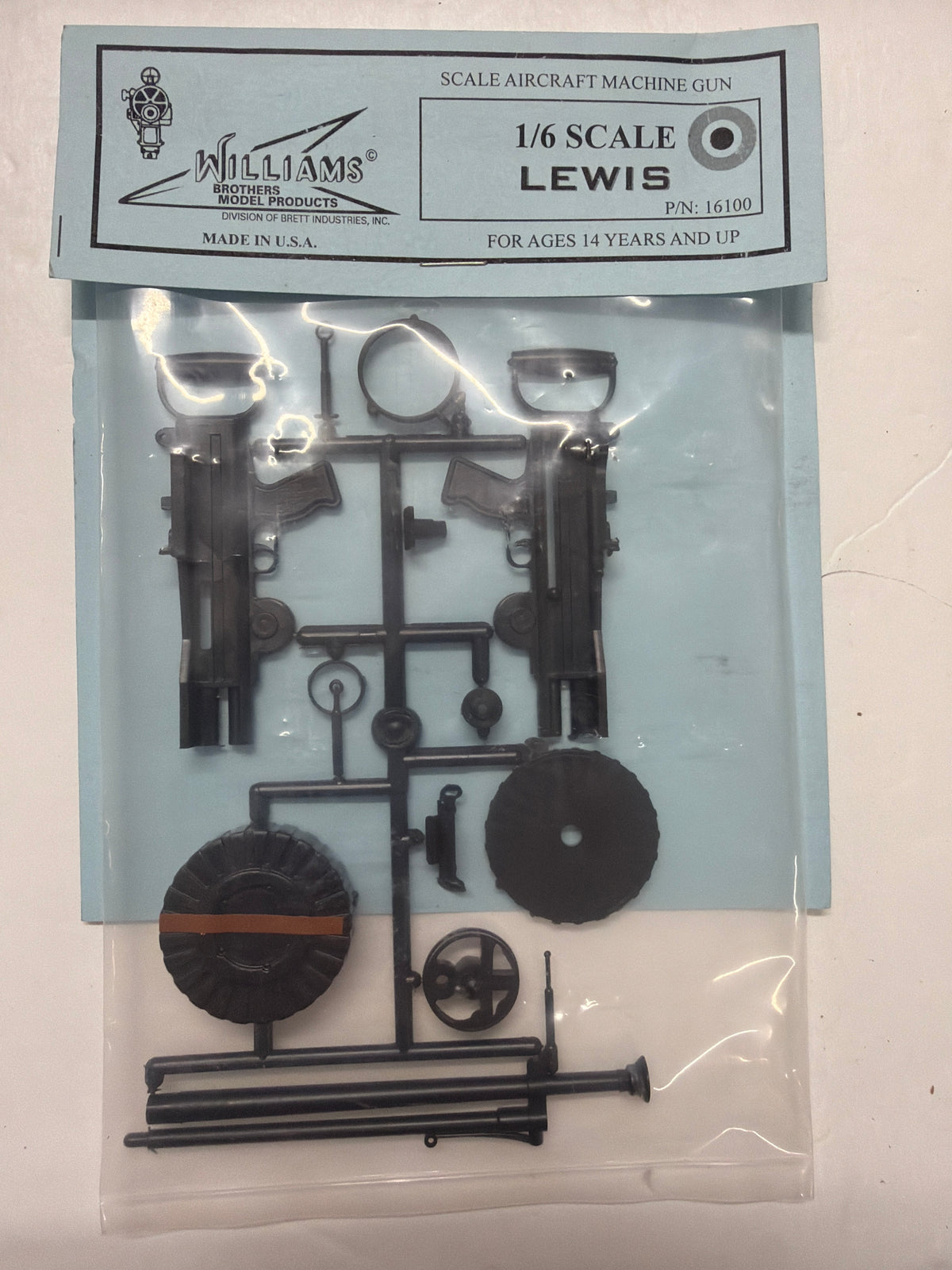 Williams Brothers 1:6 Scale WWI Lewis Machine Gun