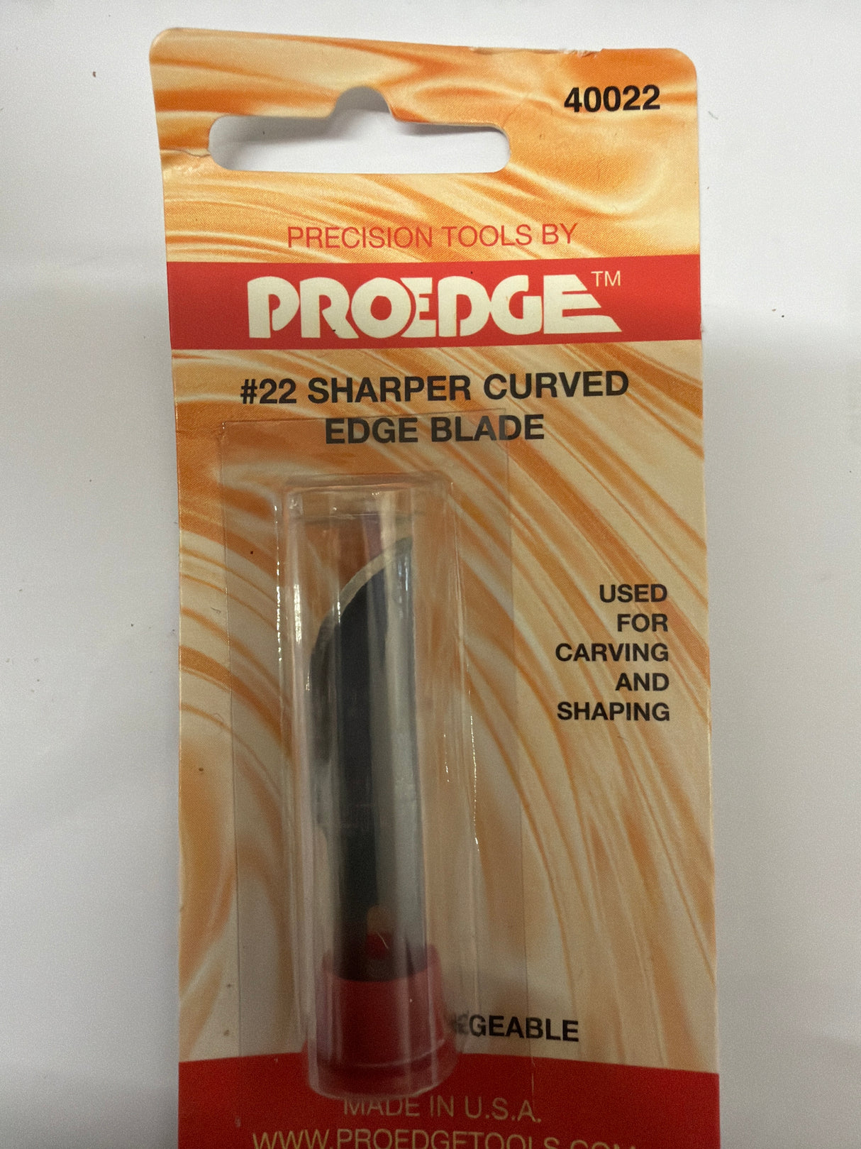 Proedge #22 Sharper Curved Edge Blade 40022
