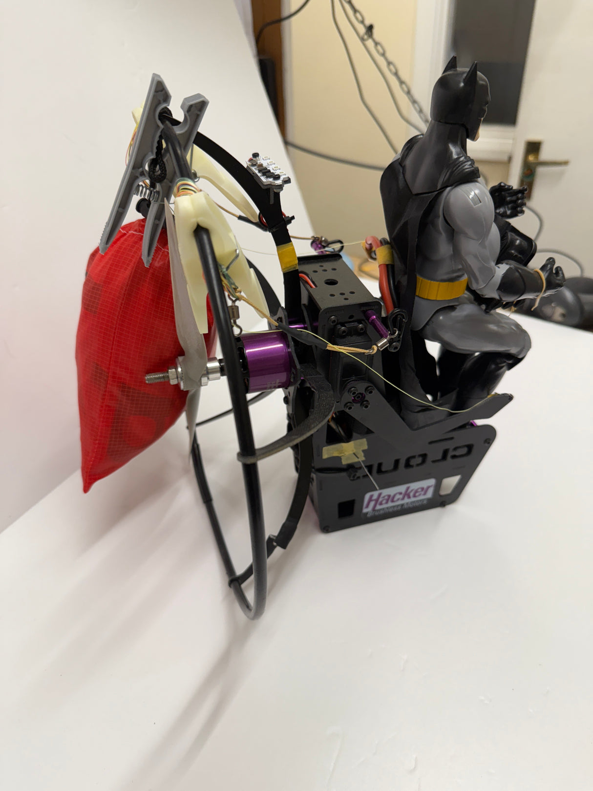 Hacker Para-RC Cloud 1.5 complete set ARF (Red) - SECOND HAND