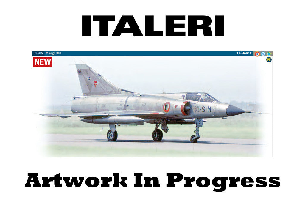 ITALERI 1/32 Dassault Mirage IIIC Interceptor Aircraft 92505