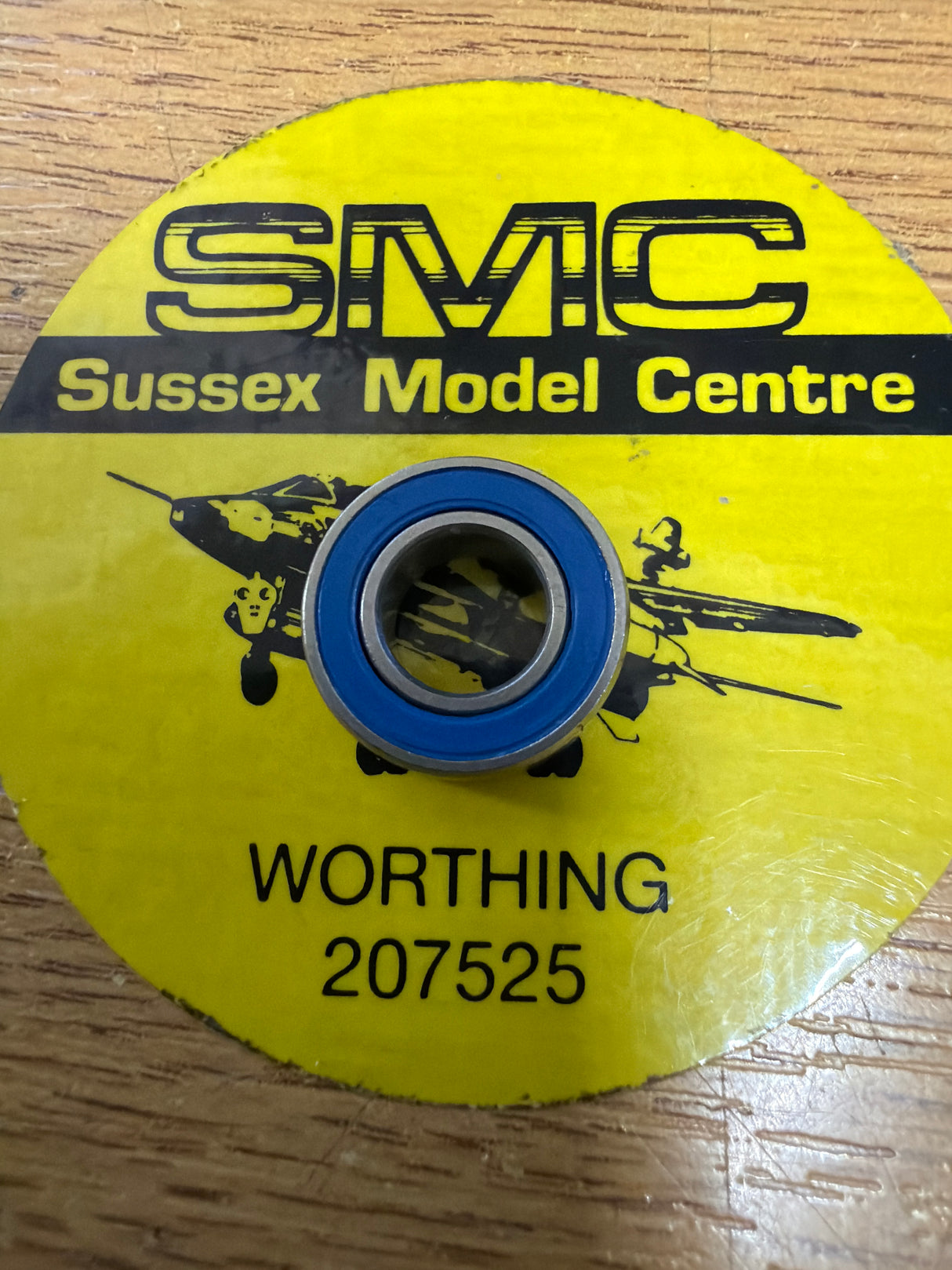 Ball bearings blue rubber sealed (7x14x5mm)