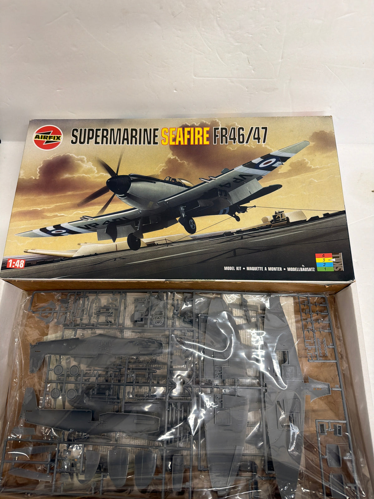 Airfix Plastic Model Kit Supermarine Seafire FR.46/47 1/48