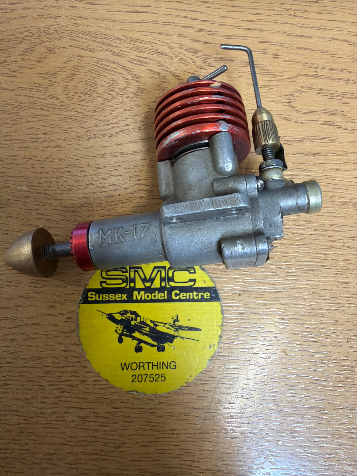 MK-17 USSR Vintage Model Engine Diesel Second Hand (Box 109)