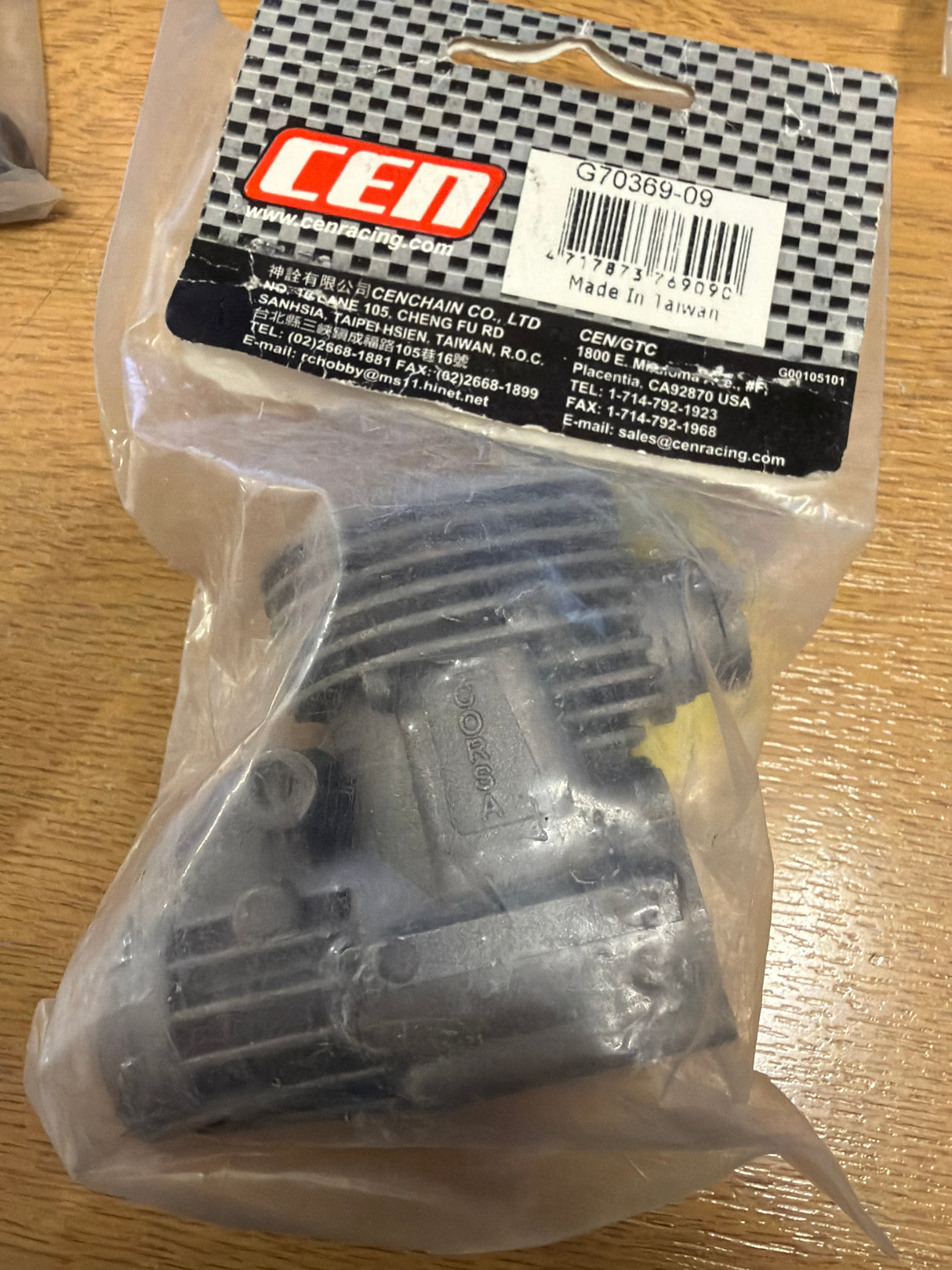 CEN RC car Spares - Corsa 5.0 Crank Case G70369-09 (Box 92)