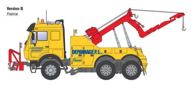 Italeri 1/24 Mercedes-Benz Wrecker Truck Kit 93808