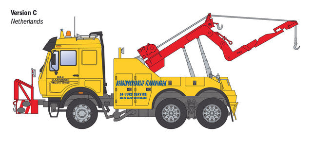 Italeri 1/24 Mercedes-Benz Wrecker Truck Kit 93808