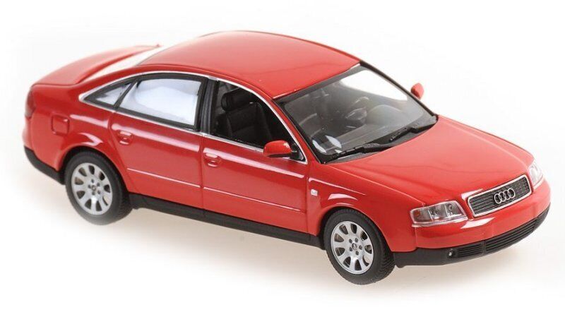 Maxichamps Die Cast Collectables - 1:43 1997 Audi A6 - Red