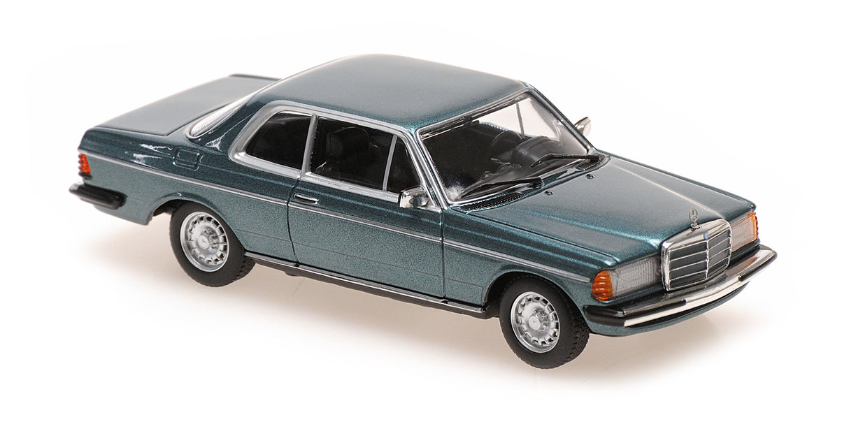 Maxichamps Die Cast Collectables - 1:43 1976 Mercedes-Benz (W123) 230CE - Petrol