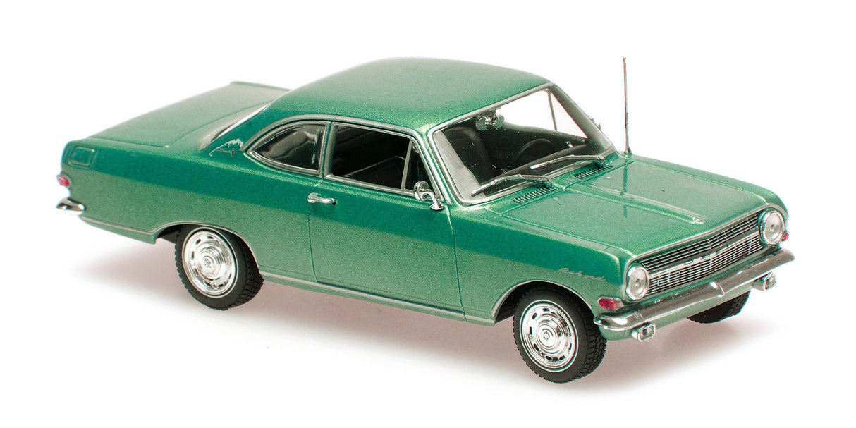 Maxichamps Die Cast Collectables - 1:43 1962 Opel Rekord A Coupe - Green