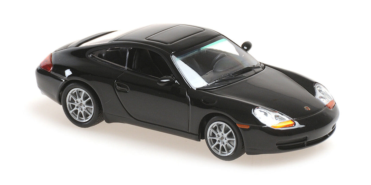 Maxichamps Die Cast Collectables - 1:43 1998 Porsche 911 (996) - Black Metallic