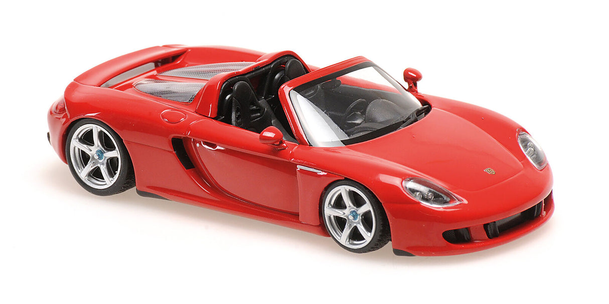 Maxichamps Die Cast Collectables - 1:43 2003 Porsche Carrera GT - Red
