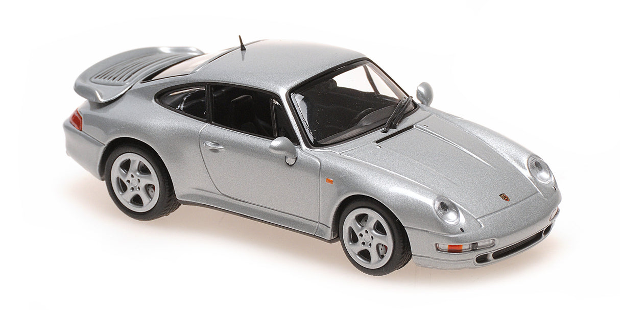 Maxichamps Die Cast Collectables - 1:43 1995 Porsche 911 Turbo S (993) - Dark Red Metallic