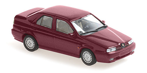 Maxichamps Die Cast Collectables - 1:43 1992 Alfa Romeo 155 - Red