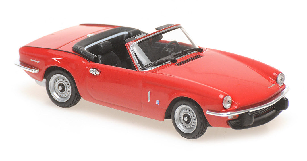 Maxichamps Die Cast Collectables - 1:43 1972 Triumph Spitfire MkIV - Red