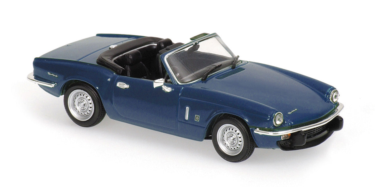 Maxichamps Die Cast Collectables - 1:43 1972 Triumph Spitfire MkIV - Blue
