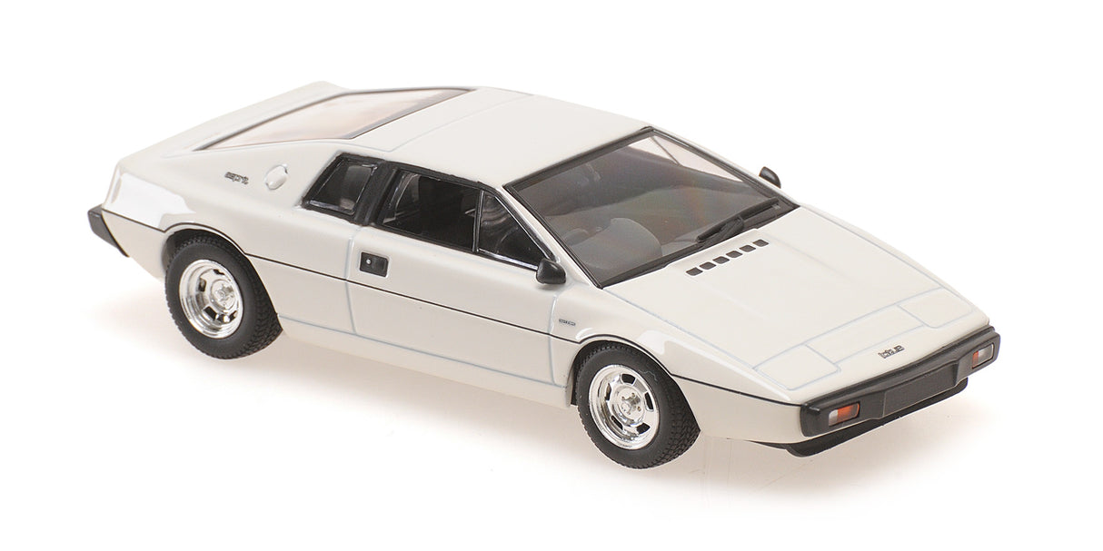 Maxichamps Die Cast Collectables - 1:43 1978 Lotus Esprit Turbo - White