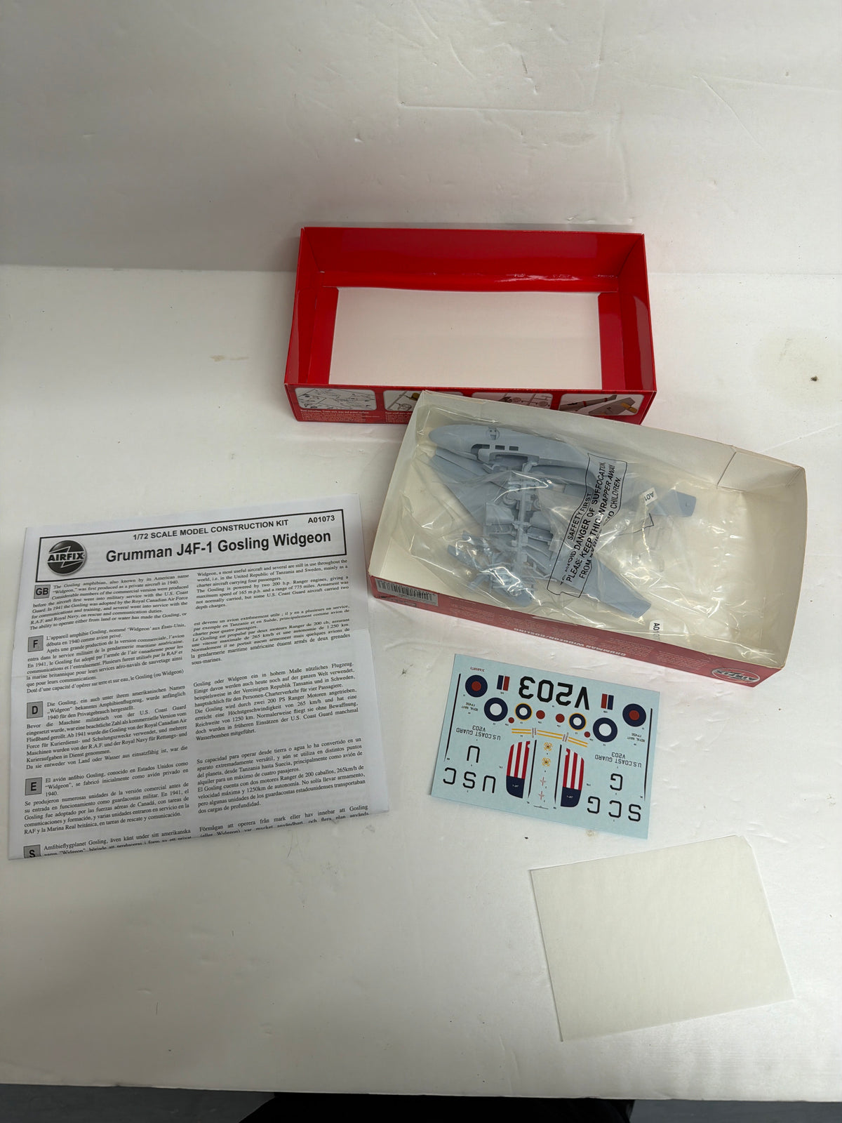 Airfix Plastic Model Kit Grumman Widgeon / Gosling 1/72