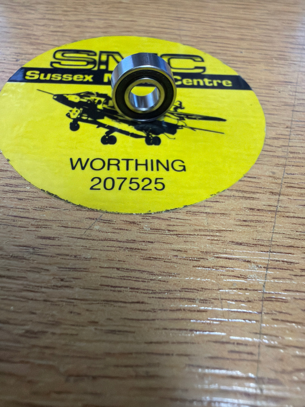 Ball bearings black rubber sealed (11x5x4mm) (each)