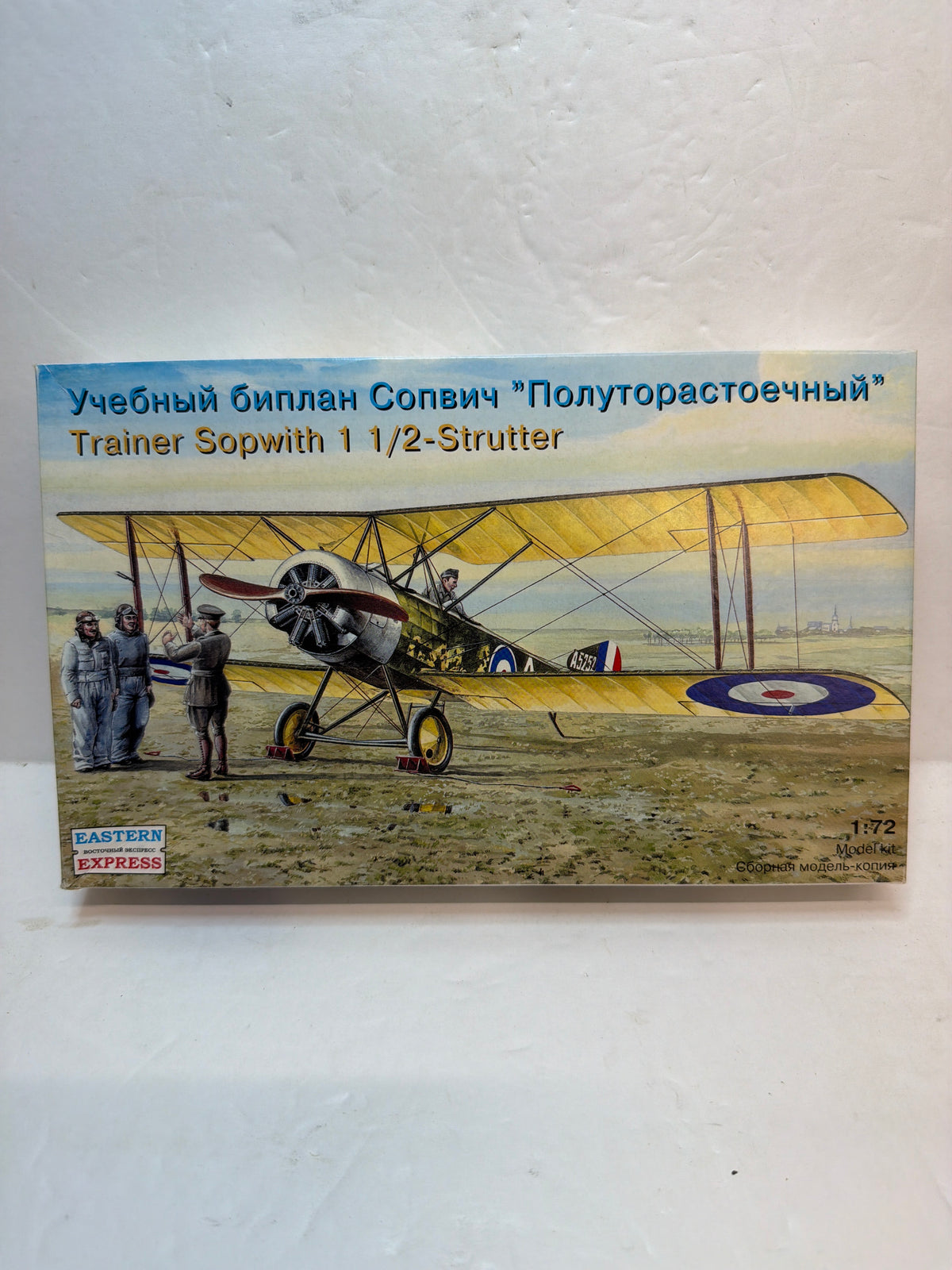 Eastern Express Sopwith 1½ Strutter Trainer 1/72 72159 Plastic Model Kit Vintage