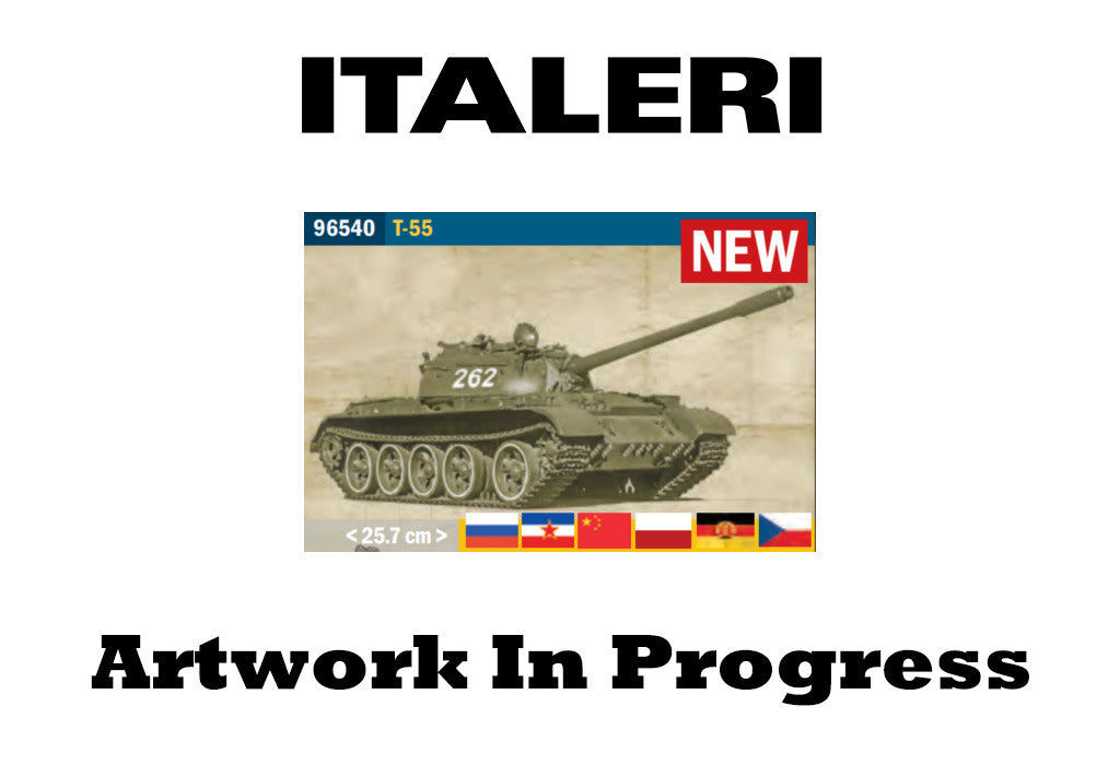 ITALERI 1/35 T-55 Soviet Medium Tank 96540