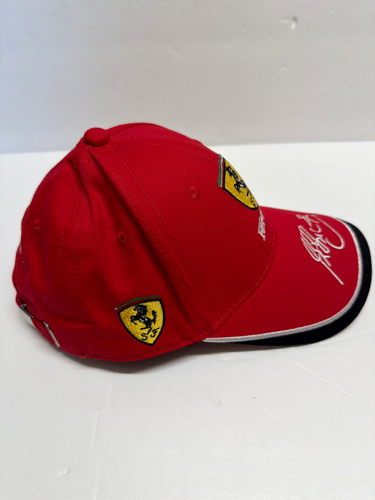 Ferrari Scuderia F1 Formula One Racing -Red- Adjustable Baseball Cap (second hand)