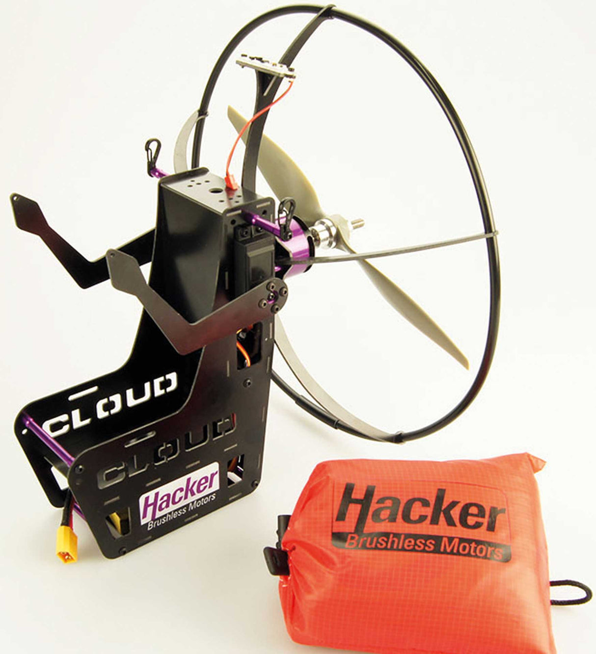 Hacker Para-RC Cloud 1.5 complete set ARF (Red) - SECOND HAND