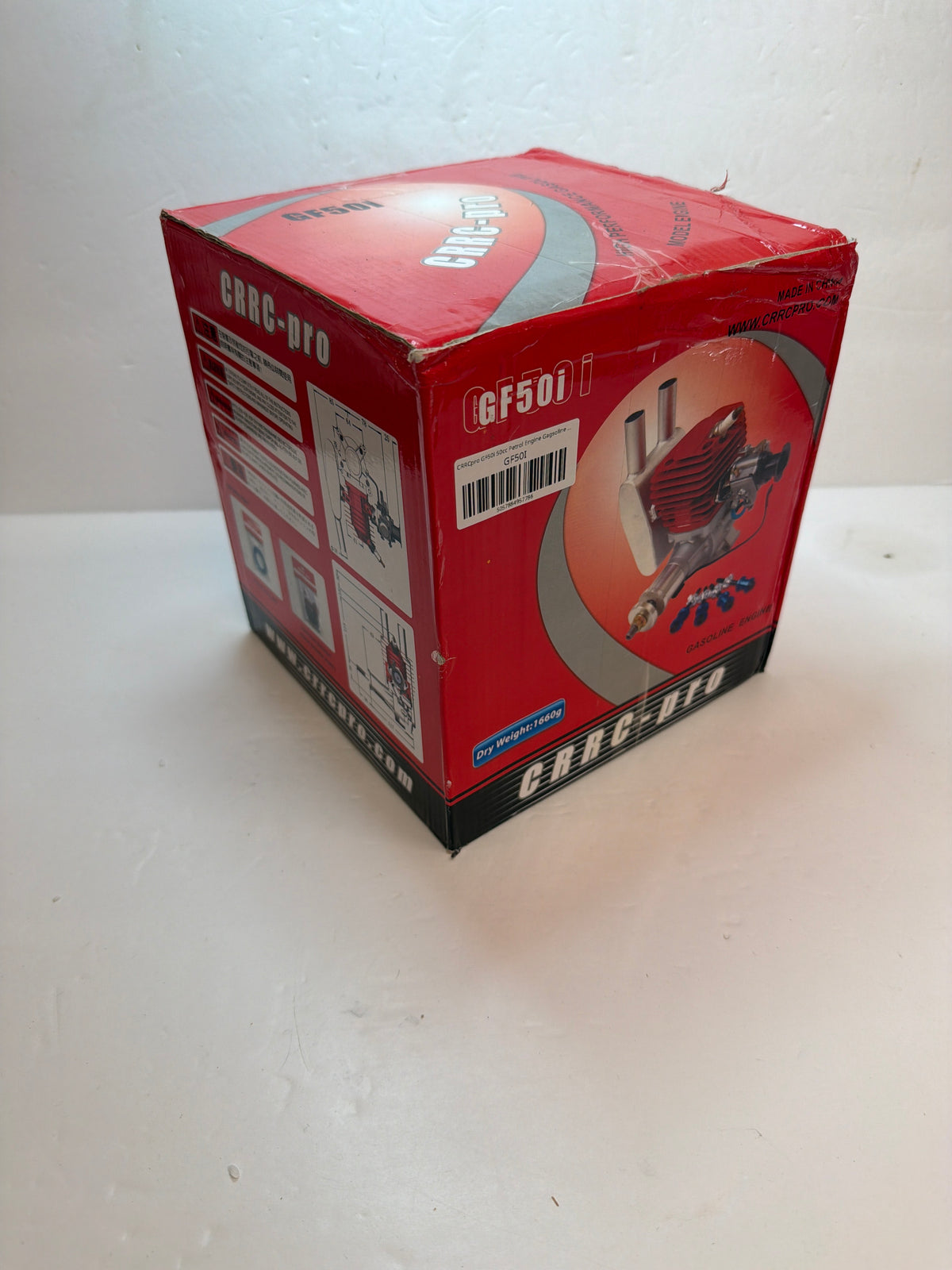 CRRCpro GF50i 50cc Petrol Engine Gagsoline Slingle Cylinder Side Exhaust 2-Stroke Petrol Engine