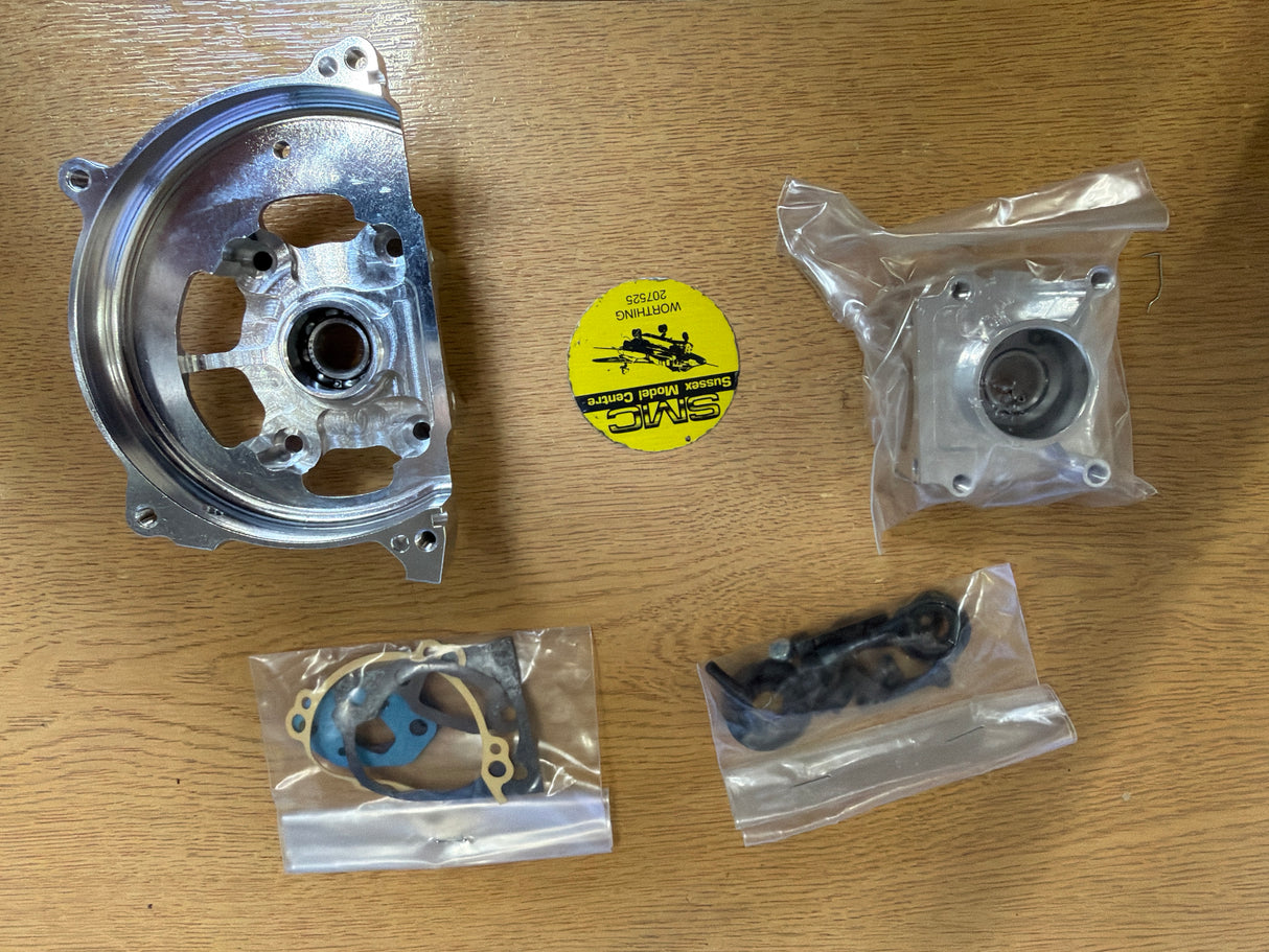 FG Modellsport Car Spares Crankcase Hsg A+B (Milled) 23&26cc 07301/10 (Box 83)