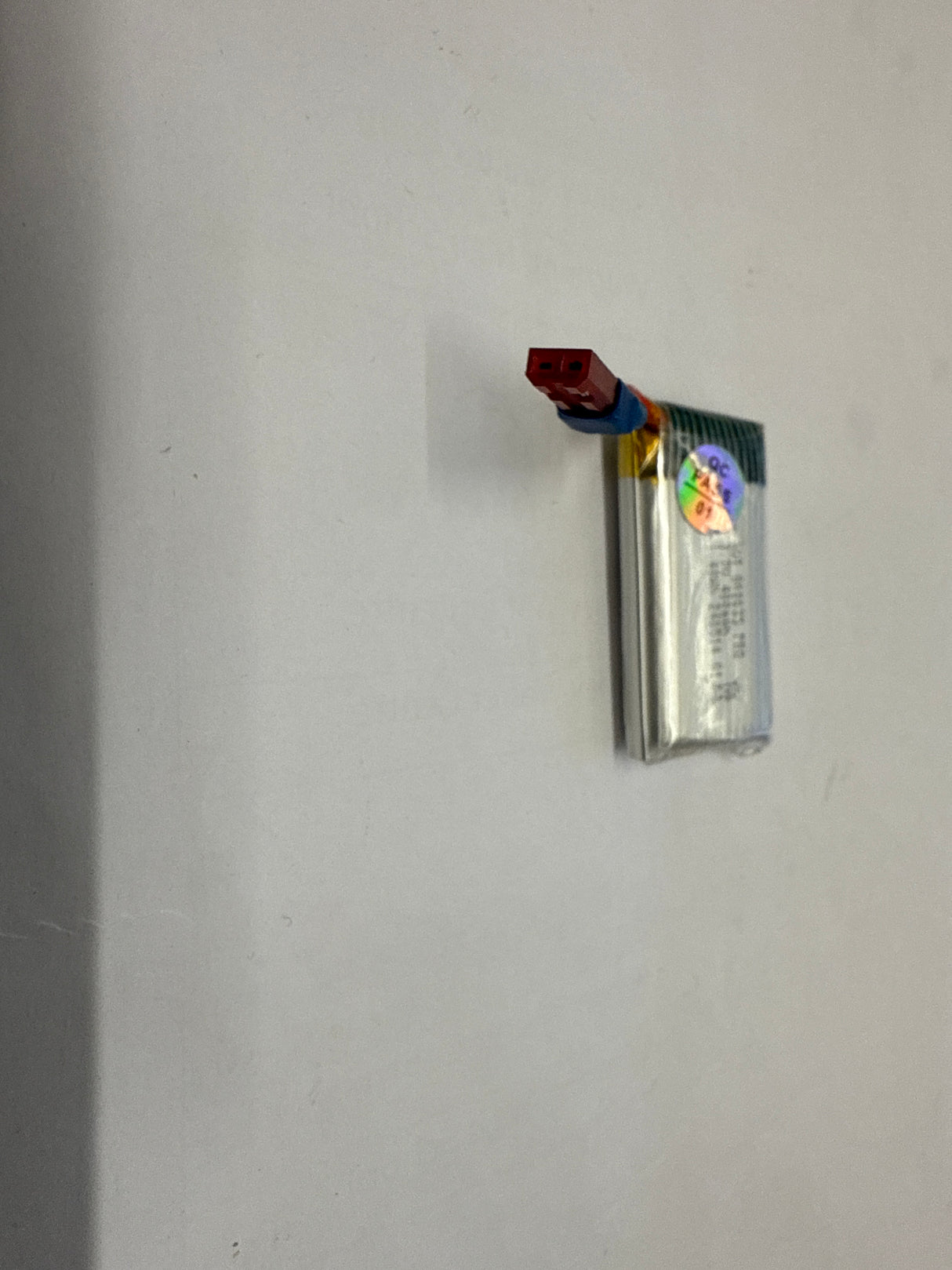 LiPo 1S 400mAh 3.7V with JST male style connector