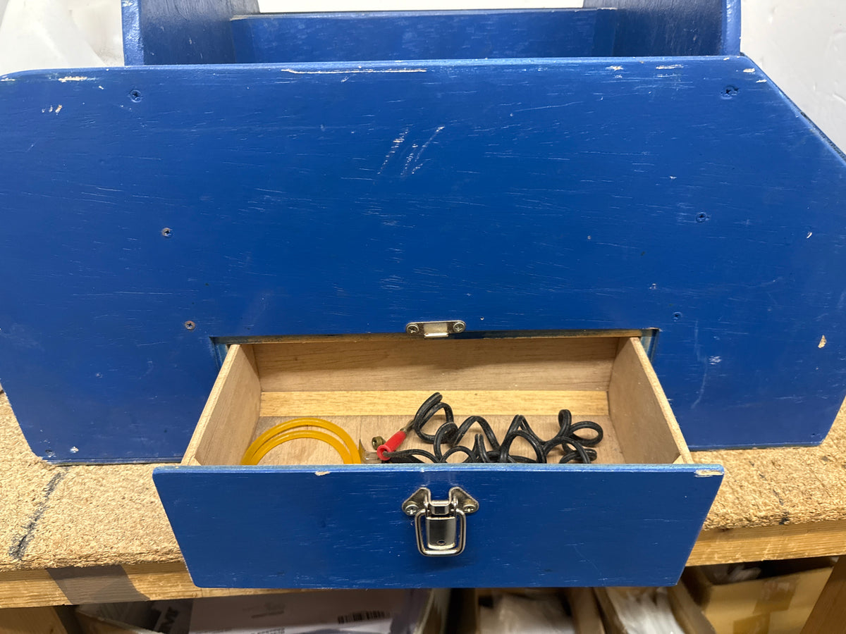 Flight Box with Contents Shown - SECOND HAND - Sold as seen