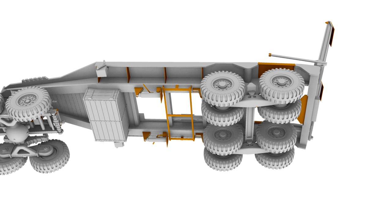 IBG 1/72 Scammell Pioneer Tank Transporter with TRCU30 Trailer Kit 72080