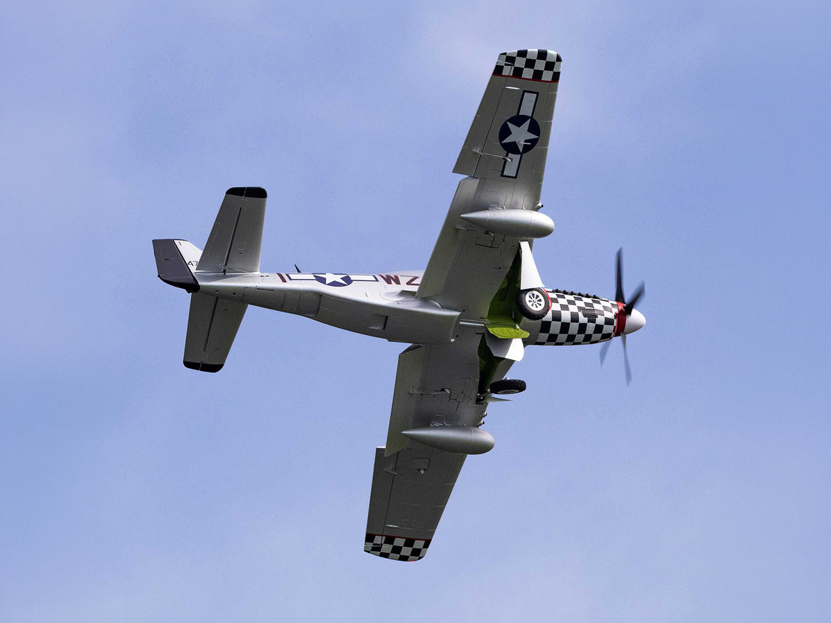 EFlite P-51D Mustang "Big Beautiful Doll" 1.5m BNF Basic with AS3X+ - Pre Order - Expected December
