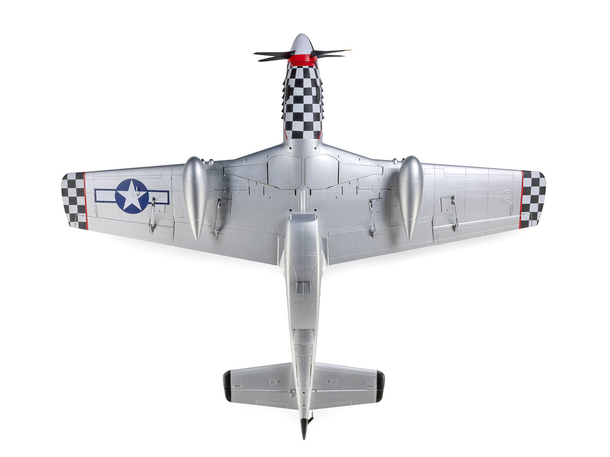 EFlite P-51D Mustang "Big Beautiful Doll" 1.5m BNF Basic with AS3X+ - Pre Order - Expected December