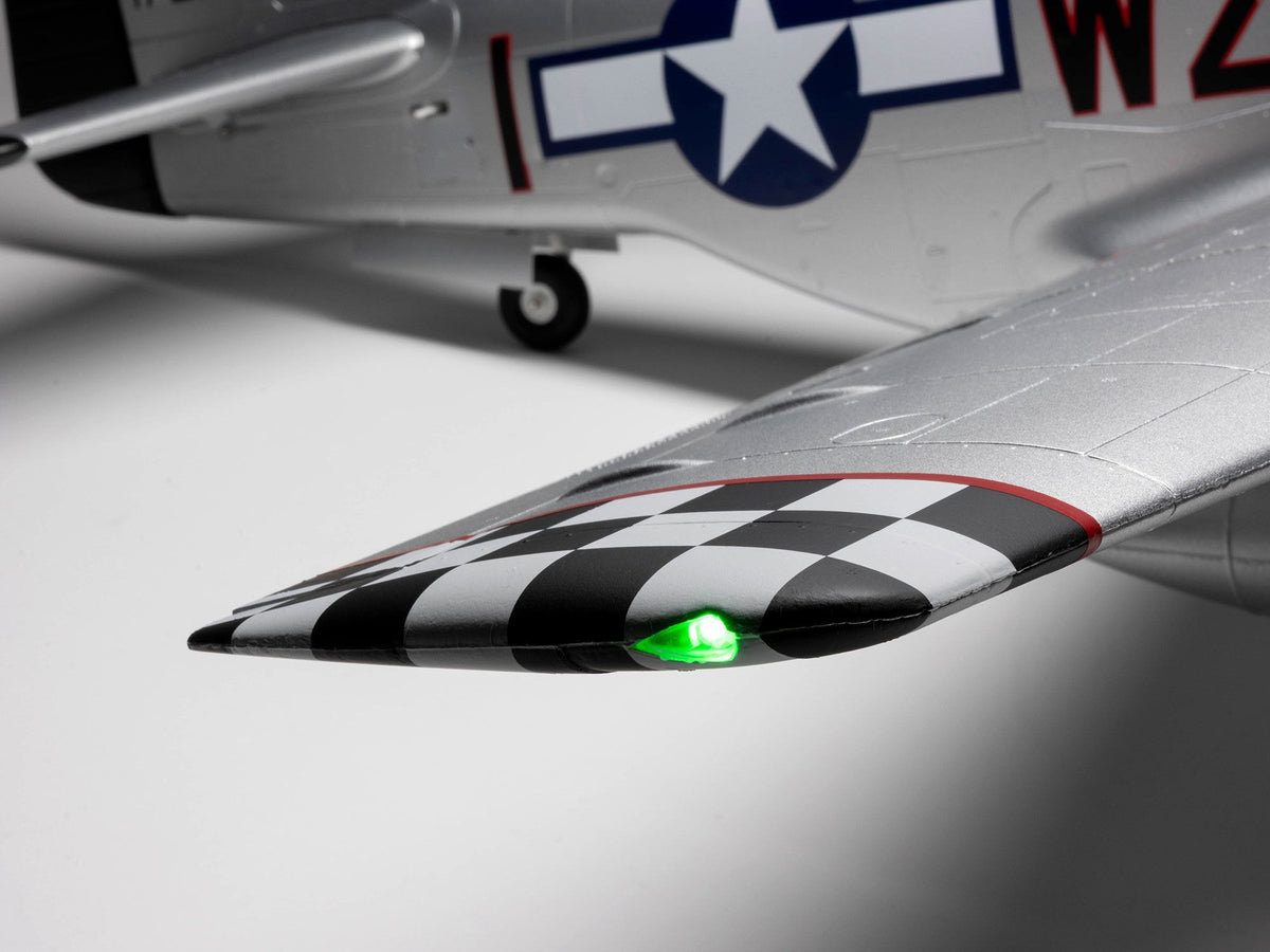 EFlite P-51D Mustang "Big Beautiful Doll" 1.5m BNF Basic with AS3X+ - Pre Order - Expected December