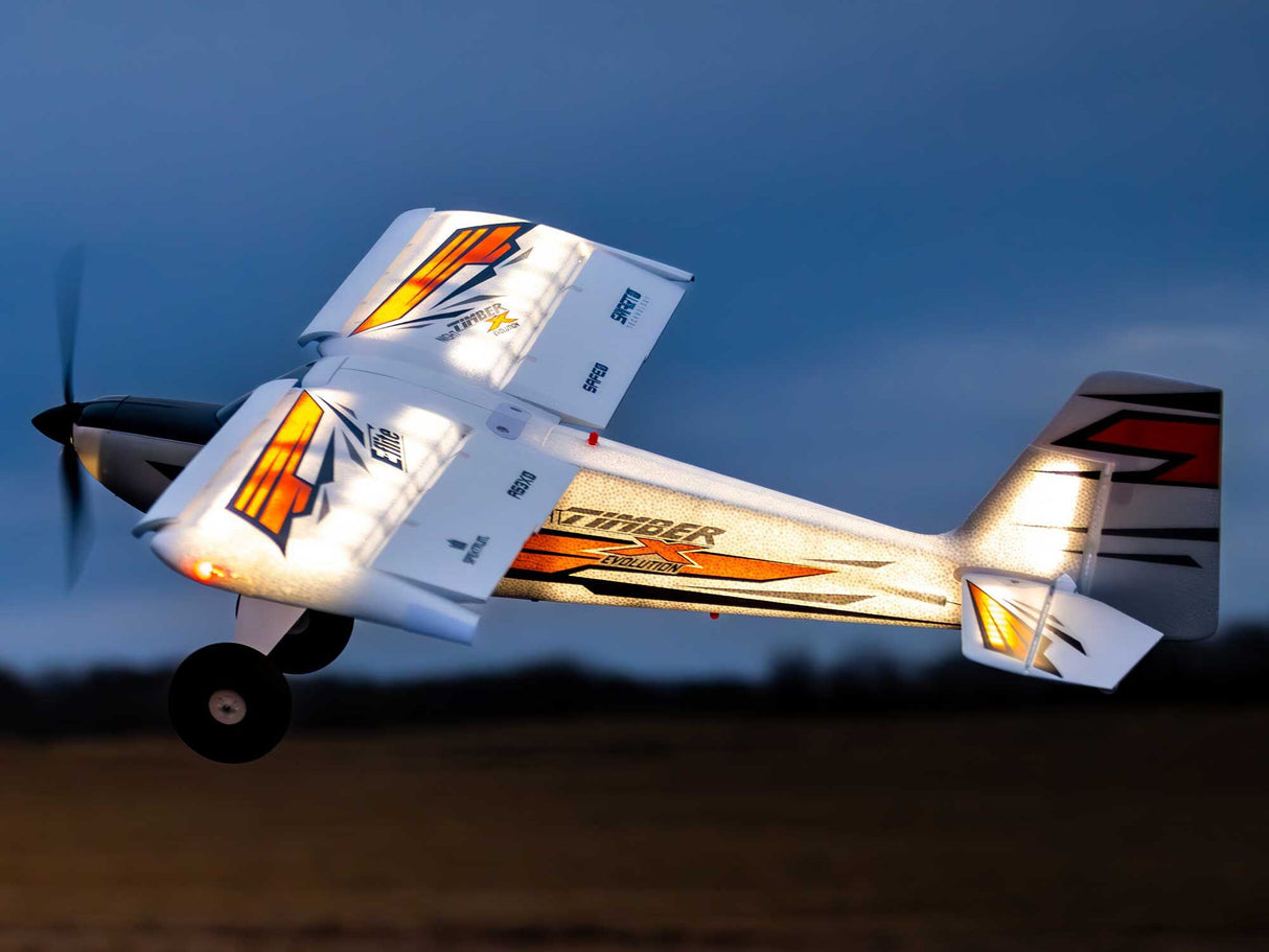 E-flite Night Timber X Evolution 1.2m BNF Basic with AS3X+ and SAFE