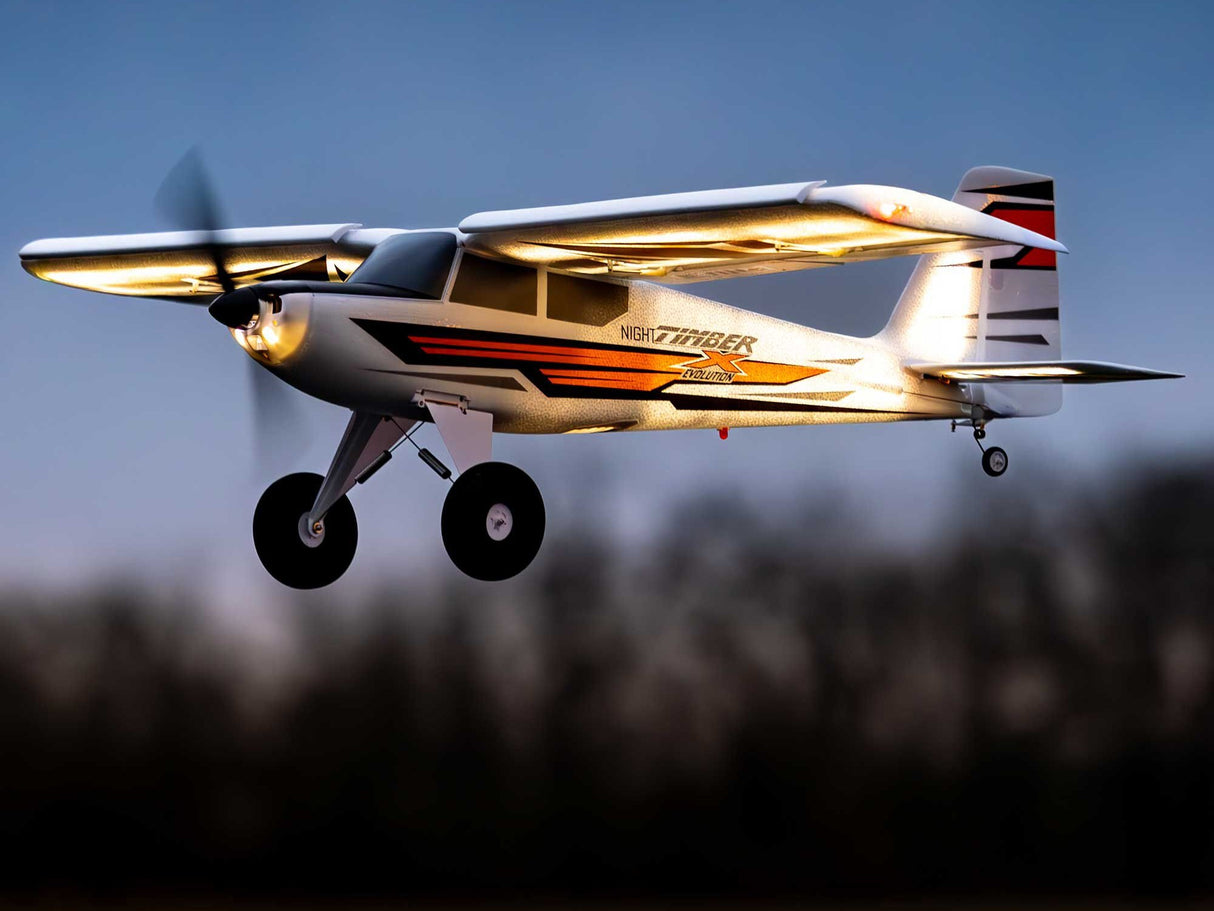 E-flite Night Timber X Evolution 1.2m BNF Basic with AS3X+ and SAFE